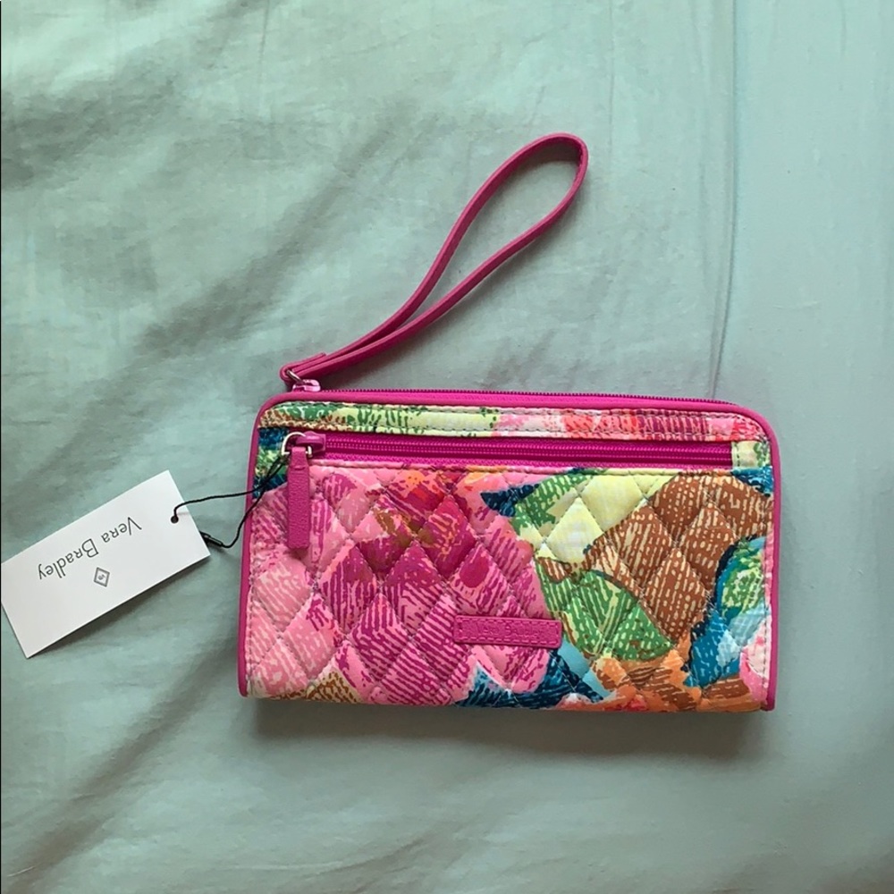 brand new vera bradley wrist wallet